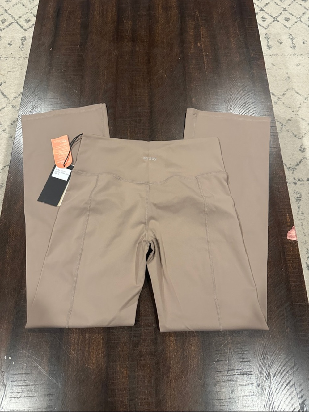 NWT Errday Performance Pants — dark beige
